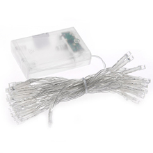 10x( 4M 40 LED Pink Battery String Lamp Light Fairy Christmas Party TOOGOO(R)