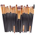 Overmal Professional 20 pcs Makeup Brush Set tools Make up Toiletry Kit Wool Brand Make Up