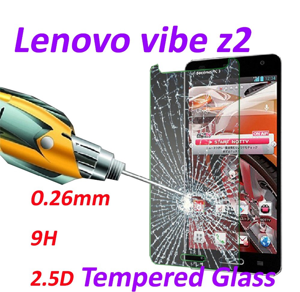 0 26mm 9H Tempered Glass screen protector phone cases 2 5D protective film For Lenovo VIBE