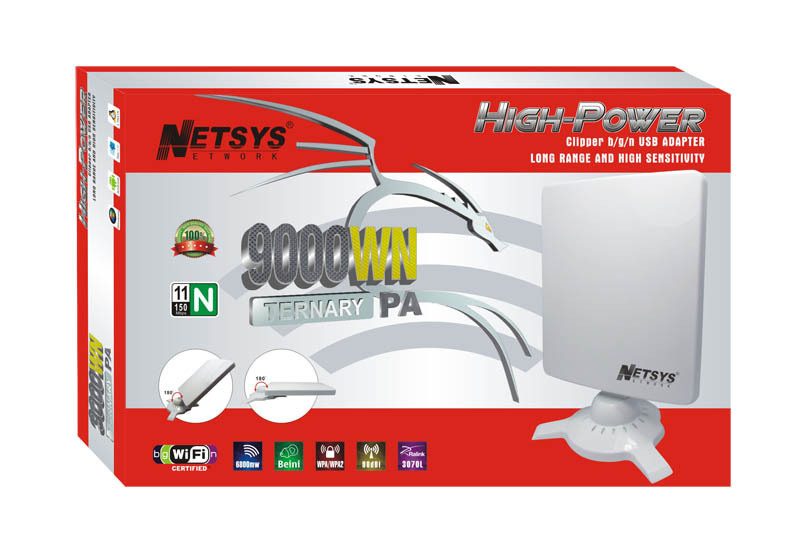   Netsys 9000wn    B / G / N USB 98DBI WIFI  WLAN wi-fi USB     