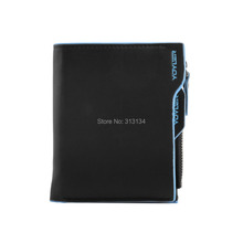 1PC New 2015 men wallets Faux Leather Bifold Wallet ID credit Card holder Coin Purse Pockets