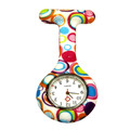 Clip on Fob Quartz Brooch Hanging Nurse Watch Fashion Casual Men Women Unisex Rubber Silicone Pocket