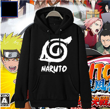 Autumn And Winter Casual Men Women Naruto multicolor Hoodie Outerwear Japan Anime Thick Hooded Coat 8 Colors