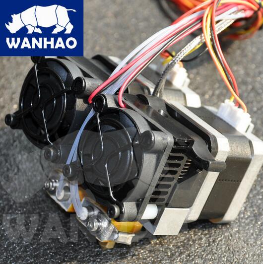 MK10 full set Double extruder for 4 4x 4S WANHAO 3D printer spare parts