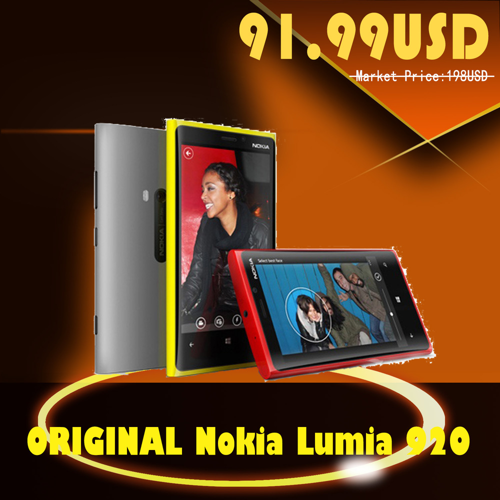 Nokia Lumia 920 Original Unlocked Mobile Phone 8.7...