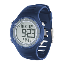 Ezon moda sport casual fuera acostumbrando correa de caucho azul tabla de funcionamiento unisex