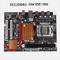 New X58 1366 pin LGA 1366 computer motherboard DDR3 ECC support server memory support X5650X5675X5570