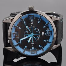 Men Watch 2015 Quartz Watch with Rubber Strap Band Wrist Watchest Men Gift Free Shipping PMPJ579