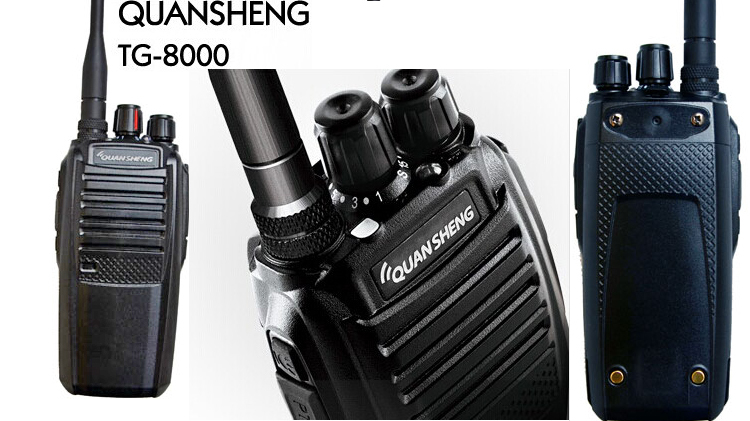  quansheng tg-8000 batphone trainborn      7  16  uhf 400 - 440  / 440 - 480 