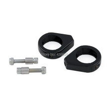 Motorcycle Black 39mm Turn Signal Fork Clamp For Harley Dyna Low Rider 1993 2005 Super Glide