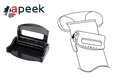 Automobile safety belt clip buckle vehicle safety buckle vehicle anti slip clip buckle