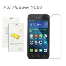 For Huawei Y560,3pcs/lot High Clear LCD Screen Protector Film Screen Protective Film Screen Guard For Huawei Y560