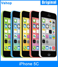 3G Original Unlocked Apple iPhone 5C 4.0” RAM 1GB+ROM 8GB/16GB/32GB A6 Dual Core iOS 7 Multi-Touch Screen Smartphone WCDMA GSM