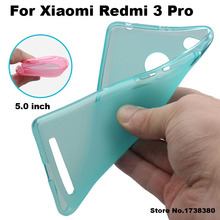 Xiaomi Redmi 3 Pro Case Cover Matte TPU Soft Back Cover Phone Case For Xiaomi Redmi 3 Pro Back Cover Case (5.0 inch)