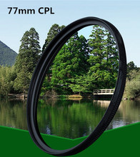 77mm CPL Circular Polarizing Polarized Lens filter 77 mm camera filtros For Canon Nikon Sony DSLR Camera Lens