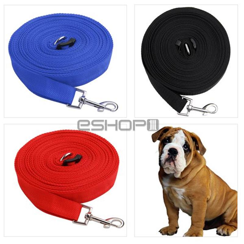 /15m Long Dog Pet Puppy Training Obedience Lead Leash-in Dog Collars ...