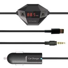 Special offer Car wireless fm transmitter radio modulator mp3 Player/ Charger/ Hands-free calls for iphone 6 5s Free shipping