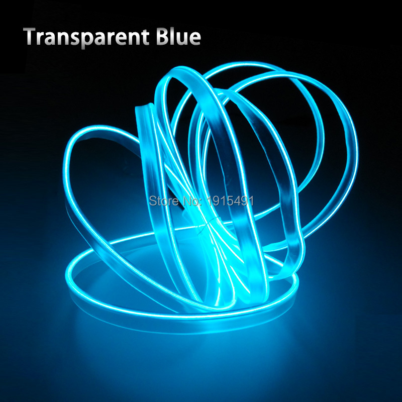 EL Wire lights 6mm Sewing Edge Neon Light Dance Party Car Decor Light Neon Flexible EL Wire Rope Tube LED Strip With 5V USB Plug EL Wire lights 6mm Sewing Edge Neon Light Dance Party Car Decor Light Neon Flexible EL Wire Rope Tube LED Strip With 5V USB Plug