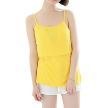 Maternity Wear Modal Breastfeeding Tank Camis Bravado Nurisng Tank Nursing Shirts Pregnant Women Vest Tops 6 Colors One Size