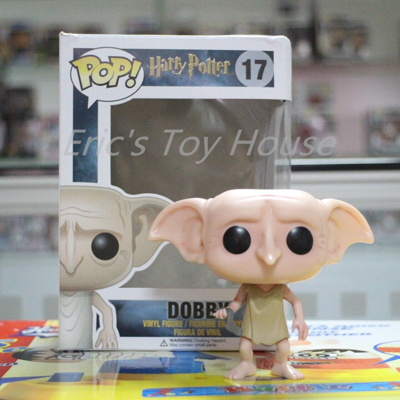 New Funko pop Official Harry potter Dobby Action Figure Hot Movie Collectible Vinyl Figure Model Toy with Original box