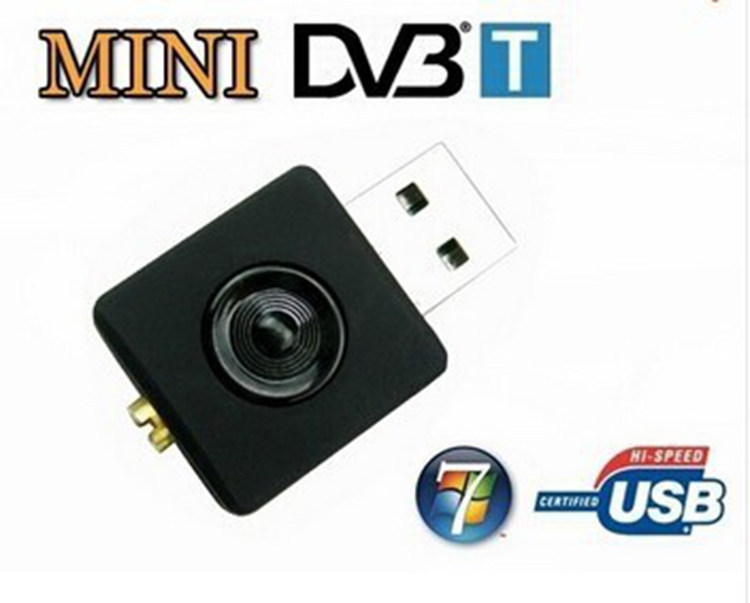 Mini USB DVB-T DAB Digital TV Tuner Receiver Dongle Stick RTL-SDR Realtek RTL2832U & R820T MCX Input