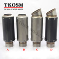 2016 New Model High Quality Titanium Alloy Id 60 Mm Universal Motorcycle Exhaust Pipe Muffler Racing