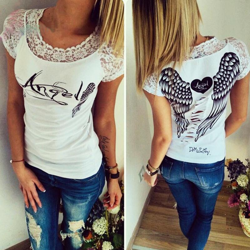 angel wing shirts with wings on back