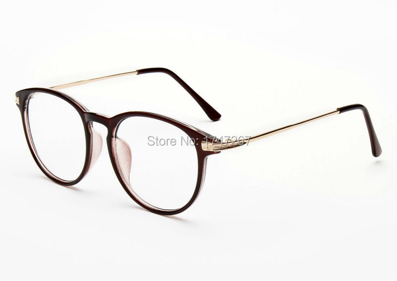 reading glasses Retro Unisex oculos para maquiagem Metal points womens glasses frame UV Protection female eyeglasses