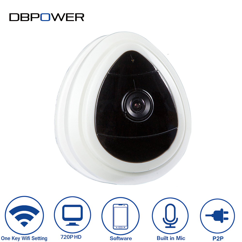 DBPOWER 720P IP Camera Wireless Security Cameras Built in Mic One Key