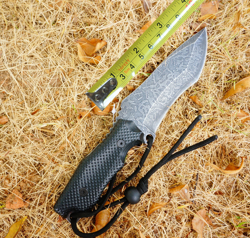 SR Famous Military Fixed Blade Hunting Knife Full Tang Survival