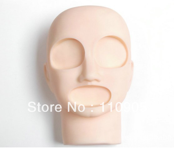 Tattoo Training Mannequin Head Practice Head Model For Permanent Makeup Practice Skin Tattoo accessories