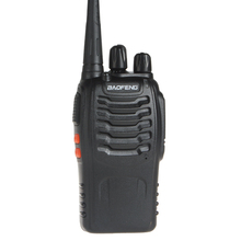 2pcs Portable Digital BaoFeng BF 888S Walkie Talkie FM Transceiver with Flashlight 400 470MHz Interphone Dual