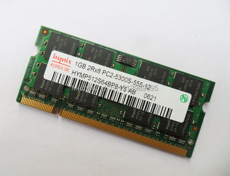 For Hynix 1GB 2GB DDR2 667 PC2-5300 200PIN 667MHz SODIMM Laptop MEMORY 200-pin SO-DIMM RAM DDR Laptop Notebook memory Computer