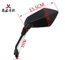 motorcycle rearview mirror bulge 8mm with motorcycle rearview Side mirror For honda yamaha Kawasaki z750 Suzuki Ducati