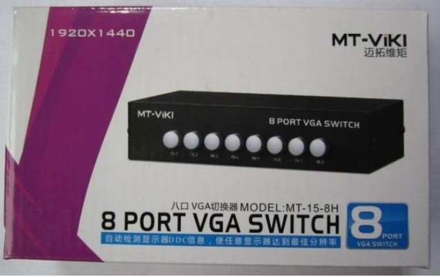 Mt-viki MT-15-8H  1920 * 1440 8 ()  VGA       HD