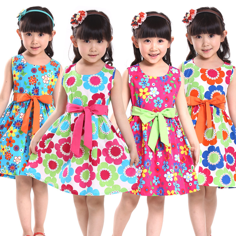 vestidos para niña de 5 años verano