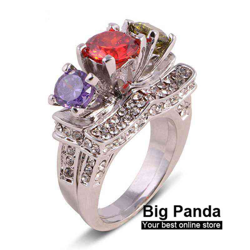 ... -Jewelry-Wedding-Finger-Rings-Red-Purple-Sapphire-AAA-Zircon-18KT.jpg