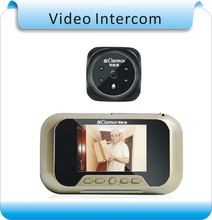 Free shipping 8G memory 3.0″ LCD video intercom door motion detect phone video door bell camera monitor doorphone