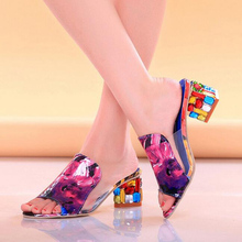 2016 New Fashion Casual Wedge Women Sandals Shoes Fish Head Thick Big Yards Roman Sandals Thick