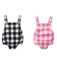 2016 Baby Boy Girl Rompers Summer Sleeveless Bebes Clothing Sets Roupas Infantis Newborn Baby Clothes Jumpsuits Cute Rompers