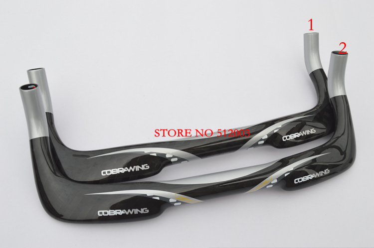 Profile Design COBRAWING Full Carbon Fiber Road Bicycle Handlebar Time Trial Triathlon TT Handlebar42CM 165G