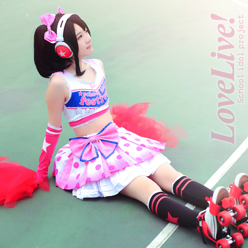 Princess Dress Pink Cosplay Costume Yazawa Nico LoveLive Yazawa Nico Love Live