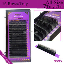 D curl,0.25mmT,8mm~14mm high-quality eyelash extension mink.
