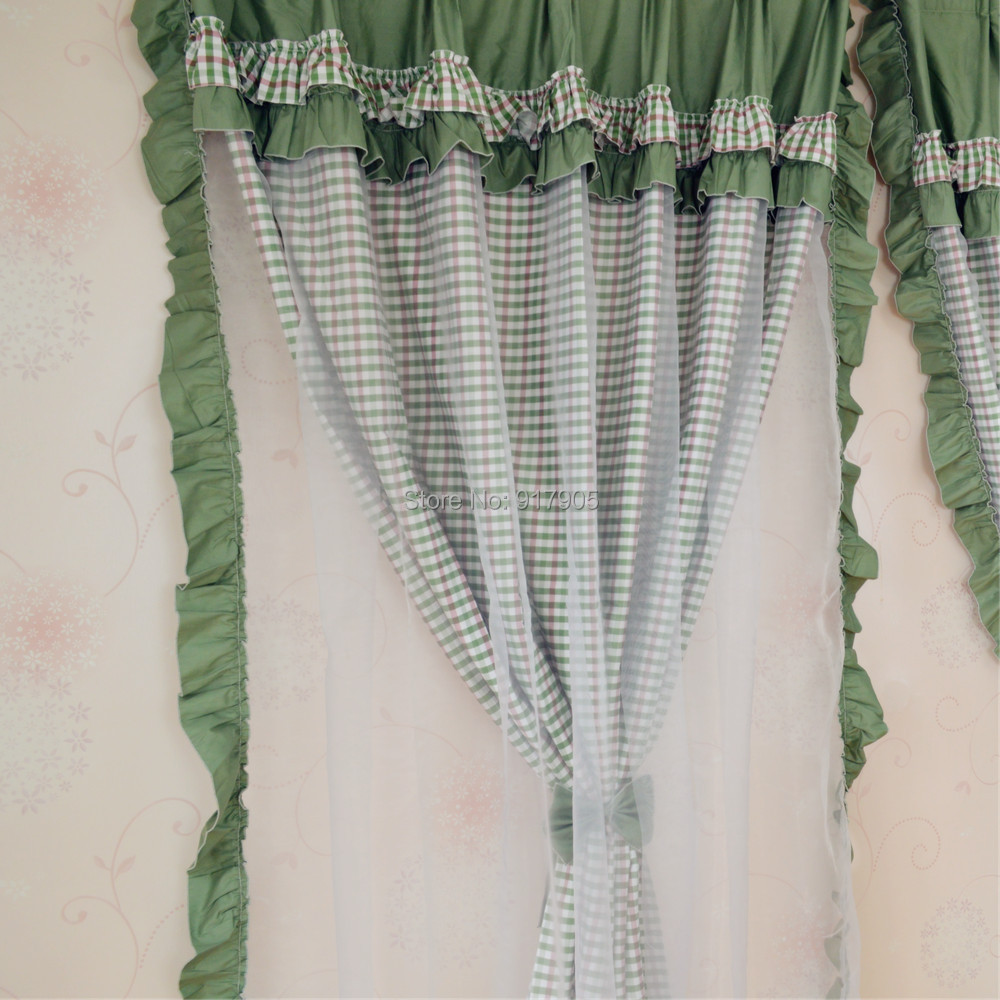 Aliexpress.com: koop elegante legergroen slaapkamer gordijnen ...