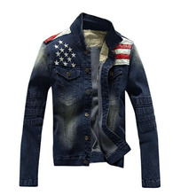 2015 fall and winter jacket men clothes new arrival men’s casual washed denim jacket men coat free shipping c6t87689
