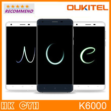 Original OUKITEL K6000 Android Smartphone MT6735P 1280 x 720 8MP 2G RAM 16G ROM 5.5 Inch 6000mAh 4G LTE message Free shipping
