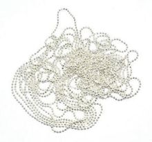 Beautiful Unique Design Women 1m Nail Art Tips Metal Glitter Striping Ball Beads Chain Decorations 3D