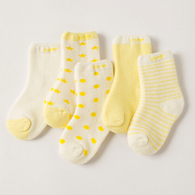 Free shipping 10 pieces lot 5pair 100 cotton Baby socks newborn floor socks kids cotton short