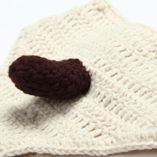Soft Handmade Crochet Cotton Newborn Photography Props Knitted Beanies Costume Set For 0 12 Months Babies