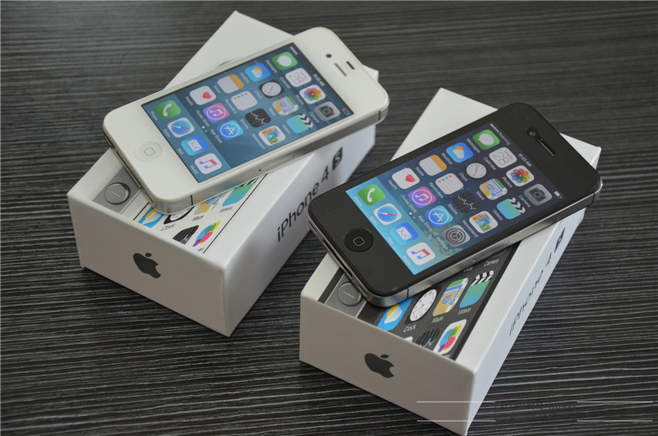 Original Apple iPhone 4s Unlocked Smartphone Dual-Core 8GB 16GB 32GB 3.5" IPS 8MP WIFI 3G WCDMA IOS 8 Used CellPhone